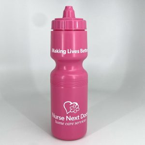 Drink Bottles - Plastic - Pink (20 unit / pack)